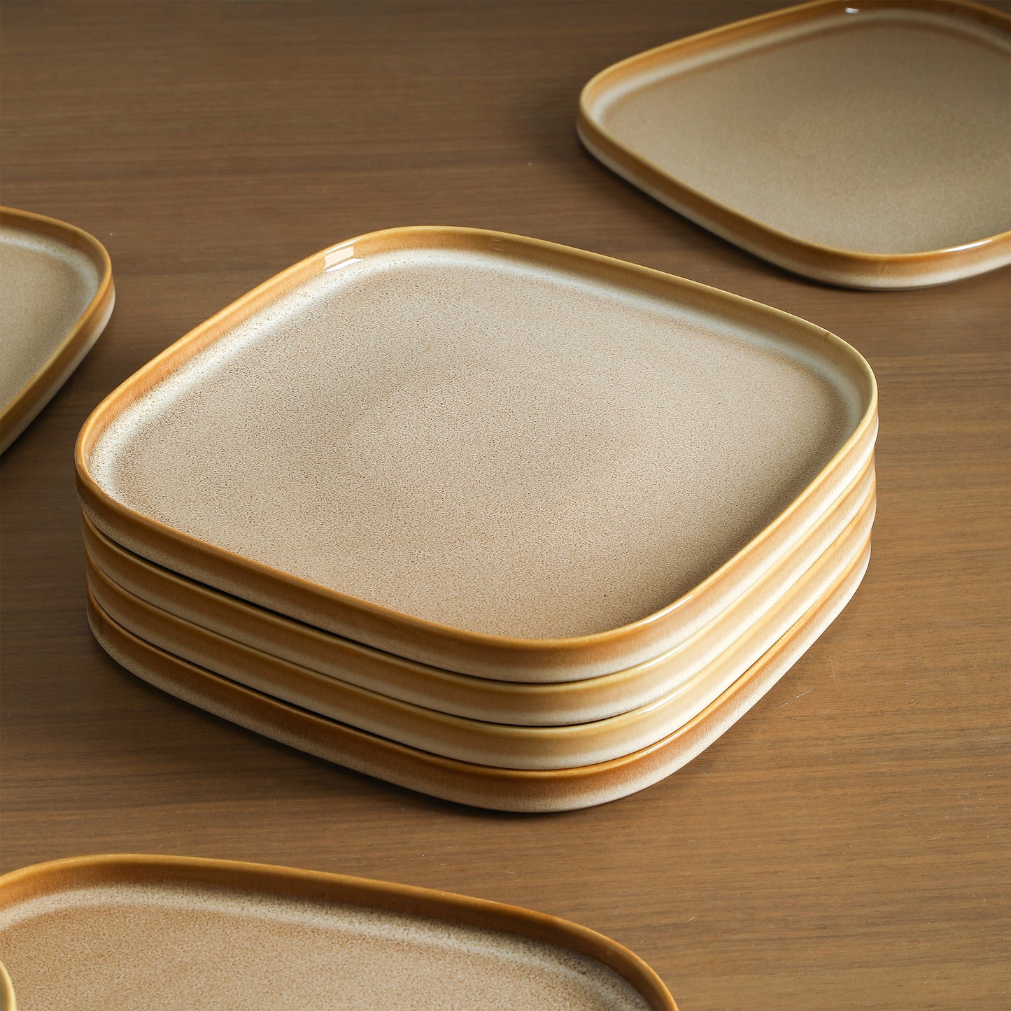 Cairo Stoneware Dinnerware Set - Sand