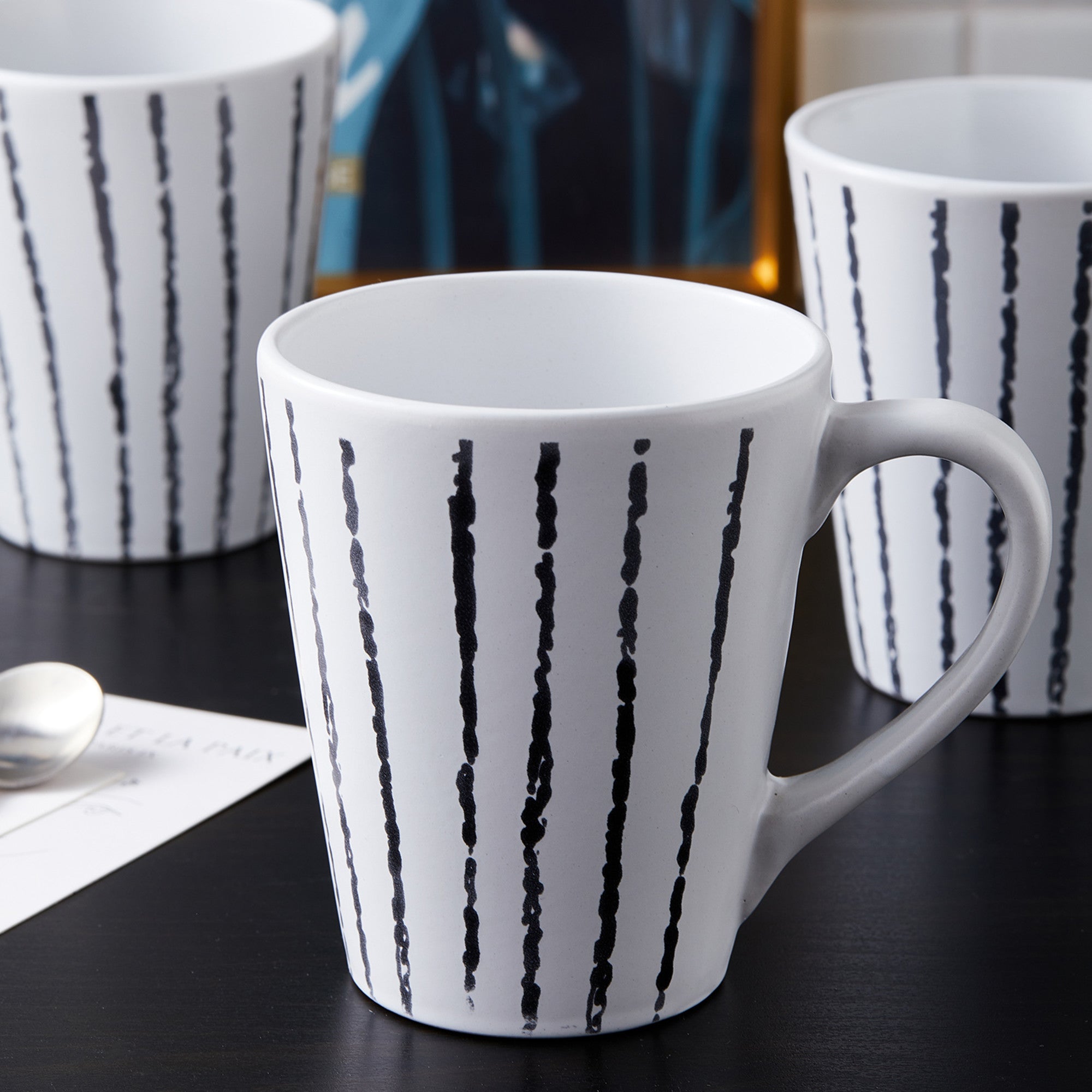 Nova Stoneware Dinnerware Set - Black