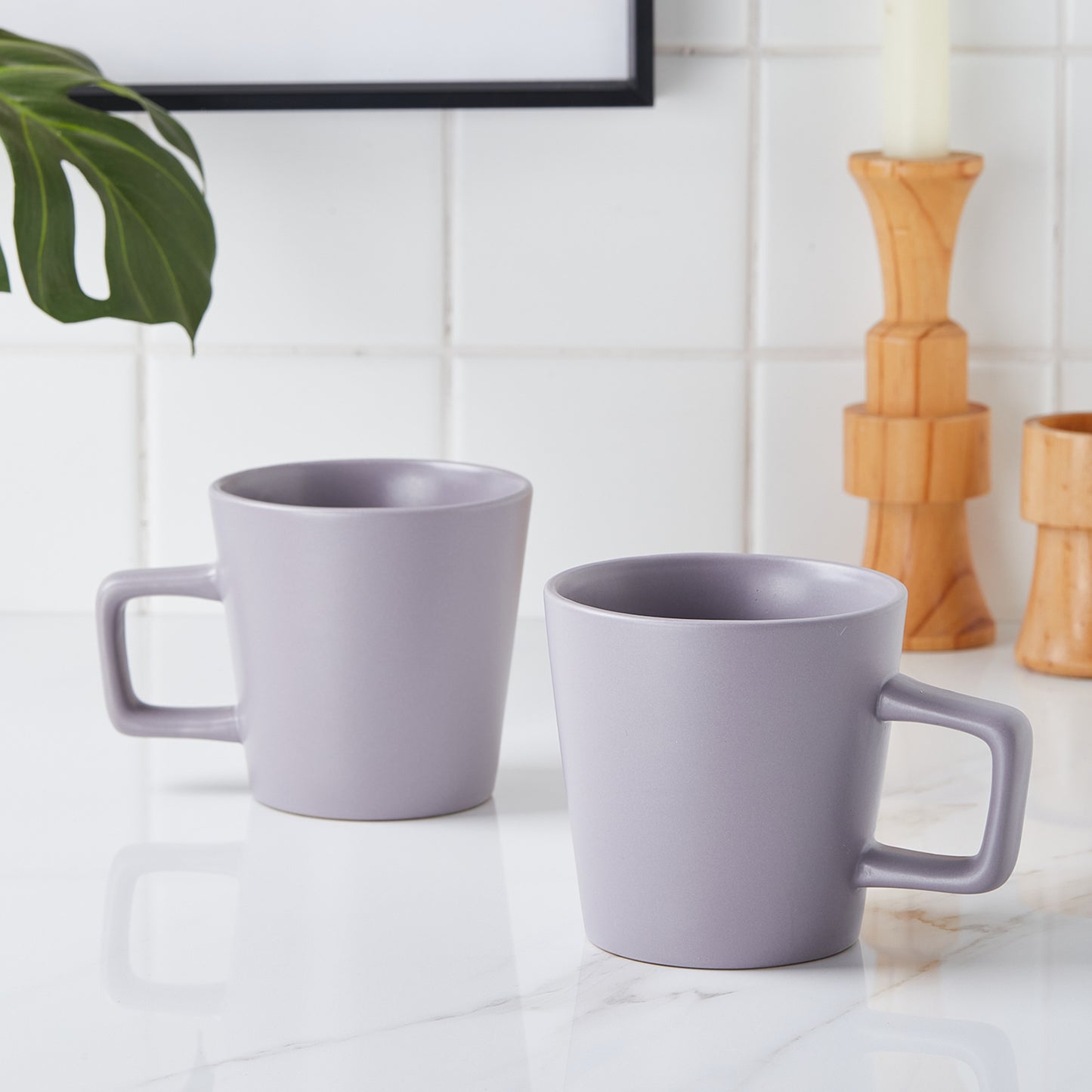 Cleo Stoneware Dinnerware Set - Light Gray