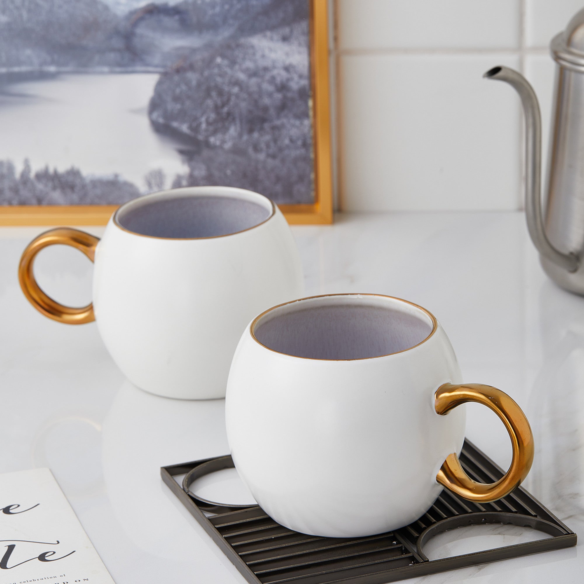 Josephine Porcelain Dinnerware Set - Lavender