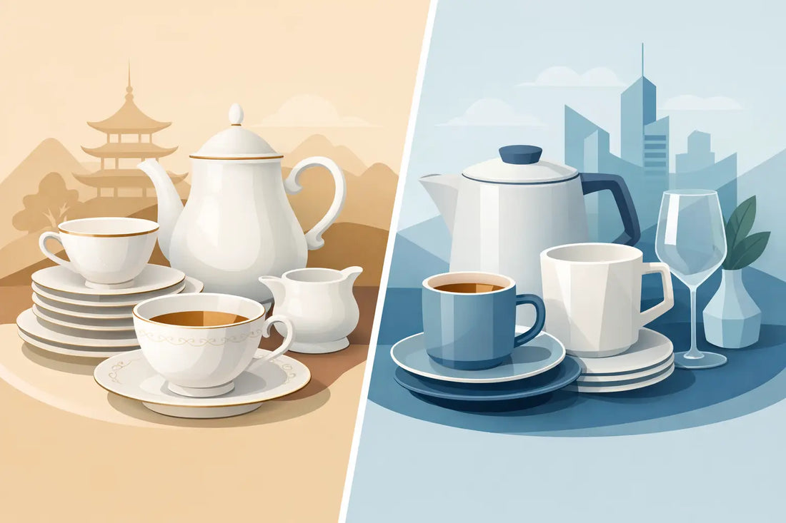 Bone China vs New Bone China: Which Fits You?