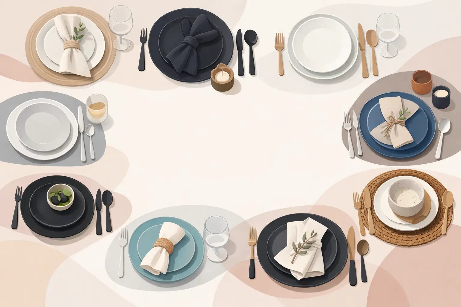10 Modern Place Setting Ideas That Feel Effortless