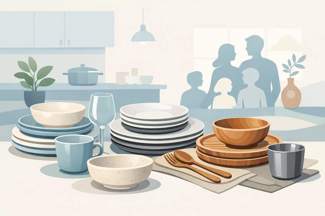 Best Dinnerware Material for Families at Home