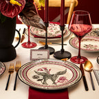 Marchesa Serengeti Porcelain 12-Piece Dinnerware Set, Multicolored