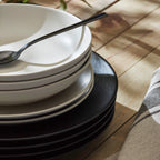 Semplice Stoneware Dinnerware Set - White Matte - Crafted in Portugal
