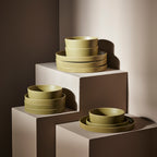 Modan Stoneware Dinnerware Set - Green