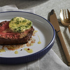 Laro Stoneware Dinnerware Set - Dark Blue