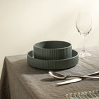 Lusso Stoneware Dinnerware Set - Stone