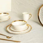 Florian Porcelain Dinnerware Set - White