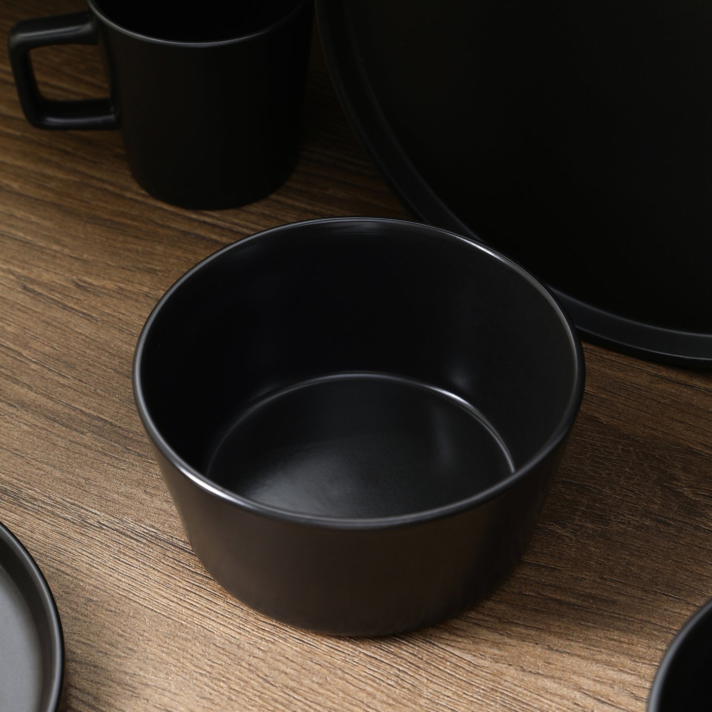 Celina Stoneware Bowl - Black