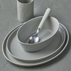 Katachi Stoneware Dinnerware Set - Grey