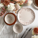 Camelia Stoneware Dinnerware Set