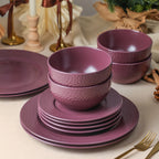 Topaz Stoneware Dinnerware Set