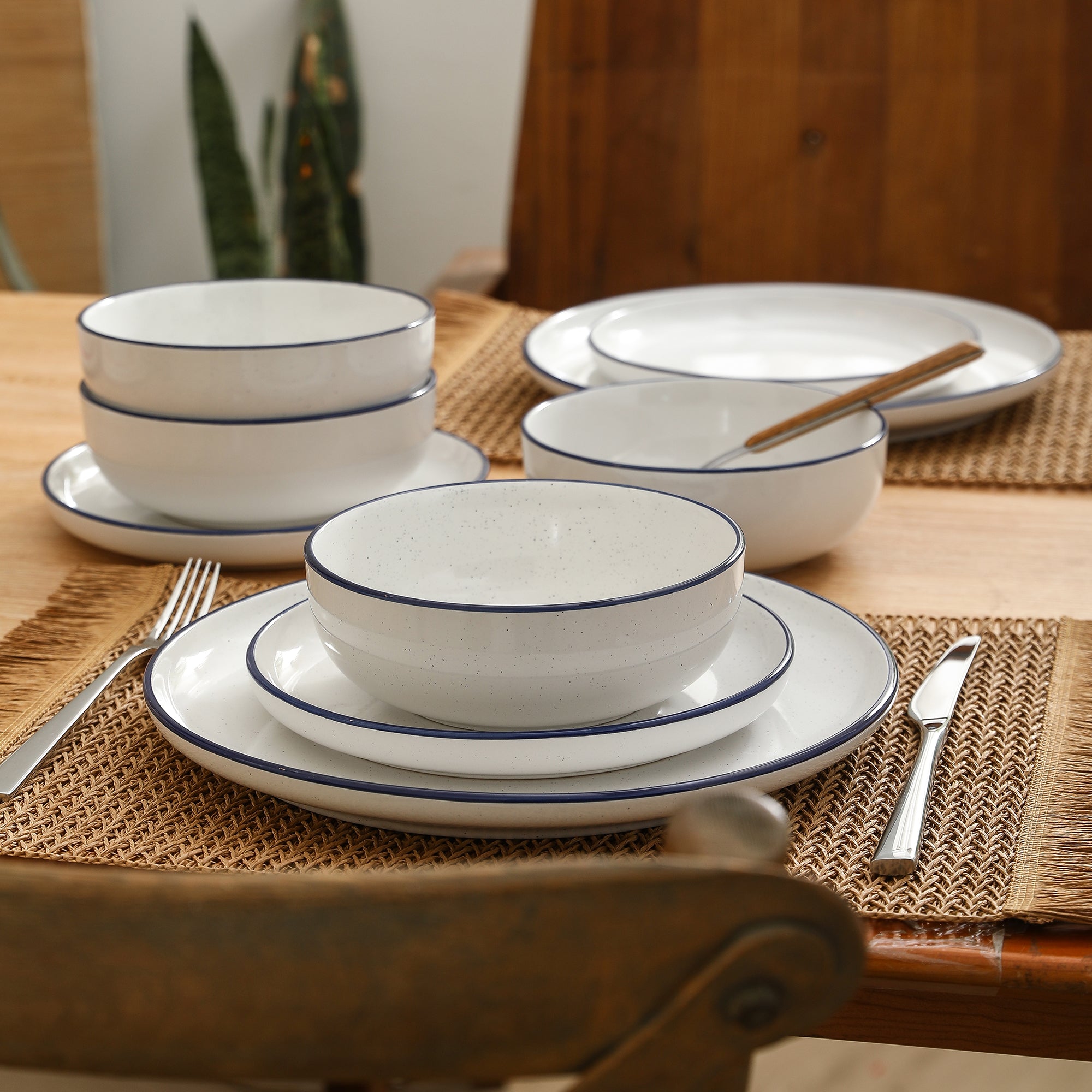 Ezra Stoneware Dinnerware Set