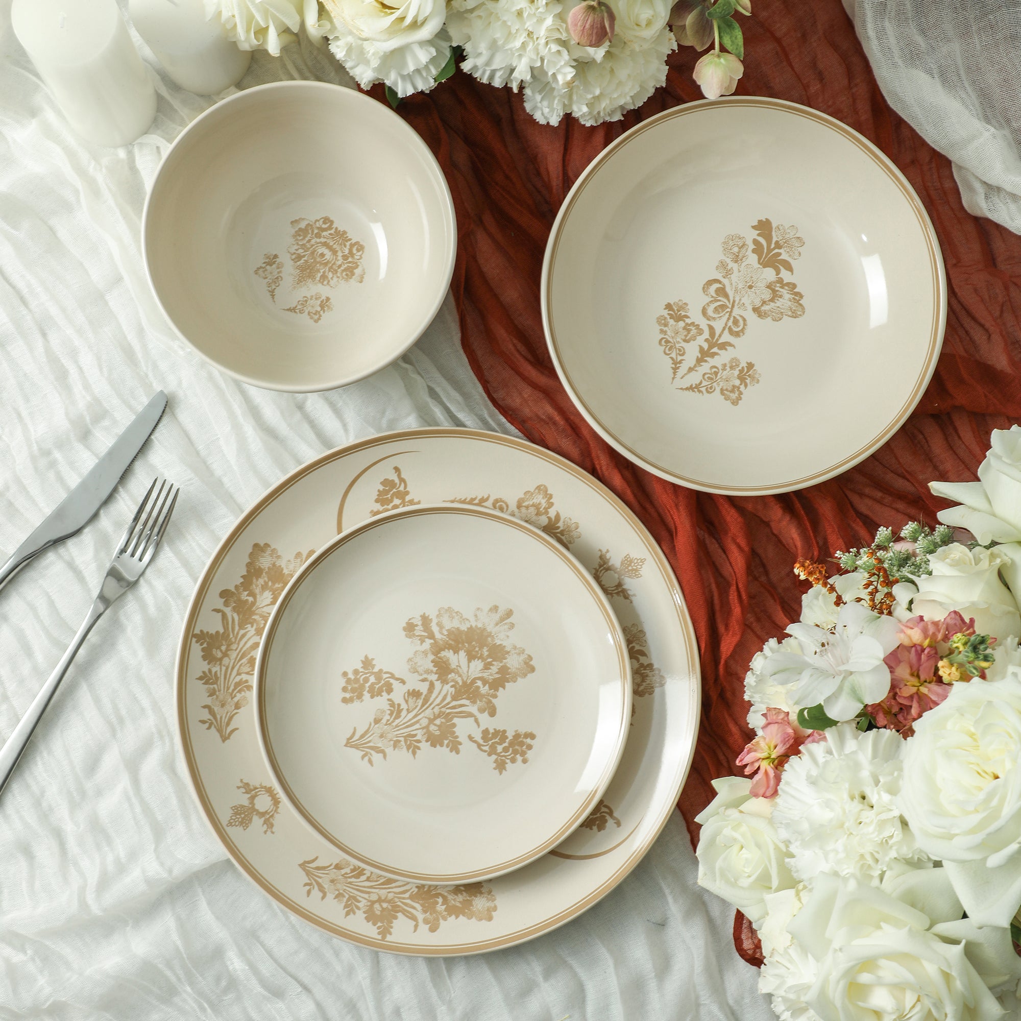 Opal Stoneware Dinnerware Set