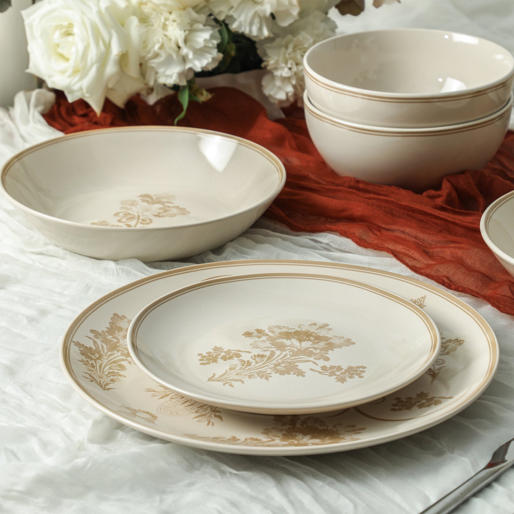 Opal Stoneware Dinnerware Set
