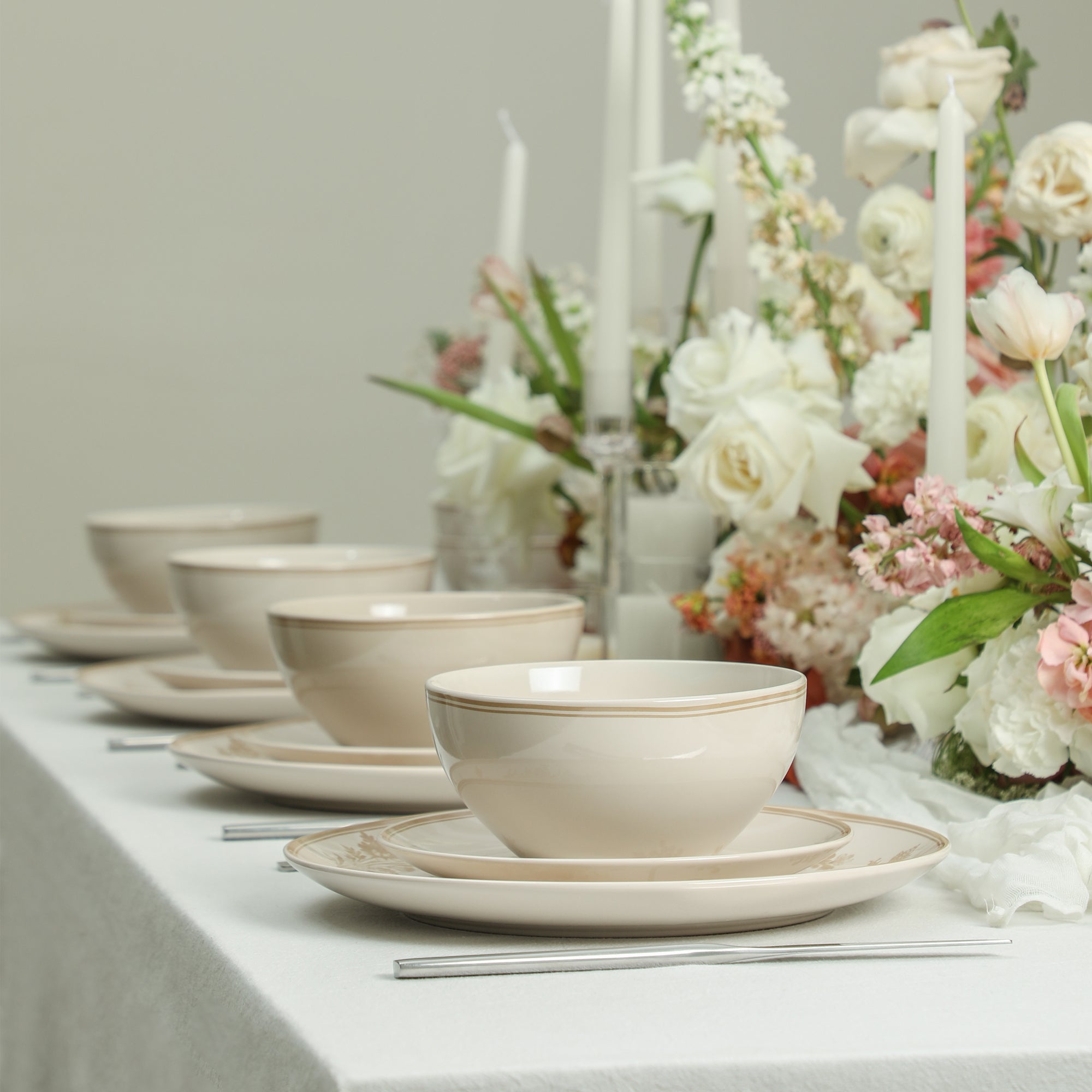 Opal Stoneware Dinnerware Set