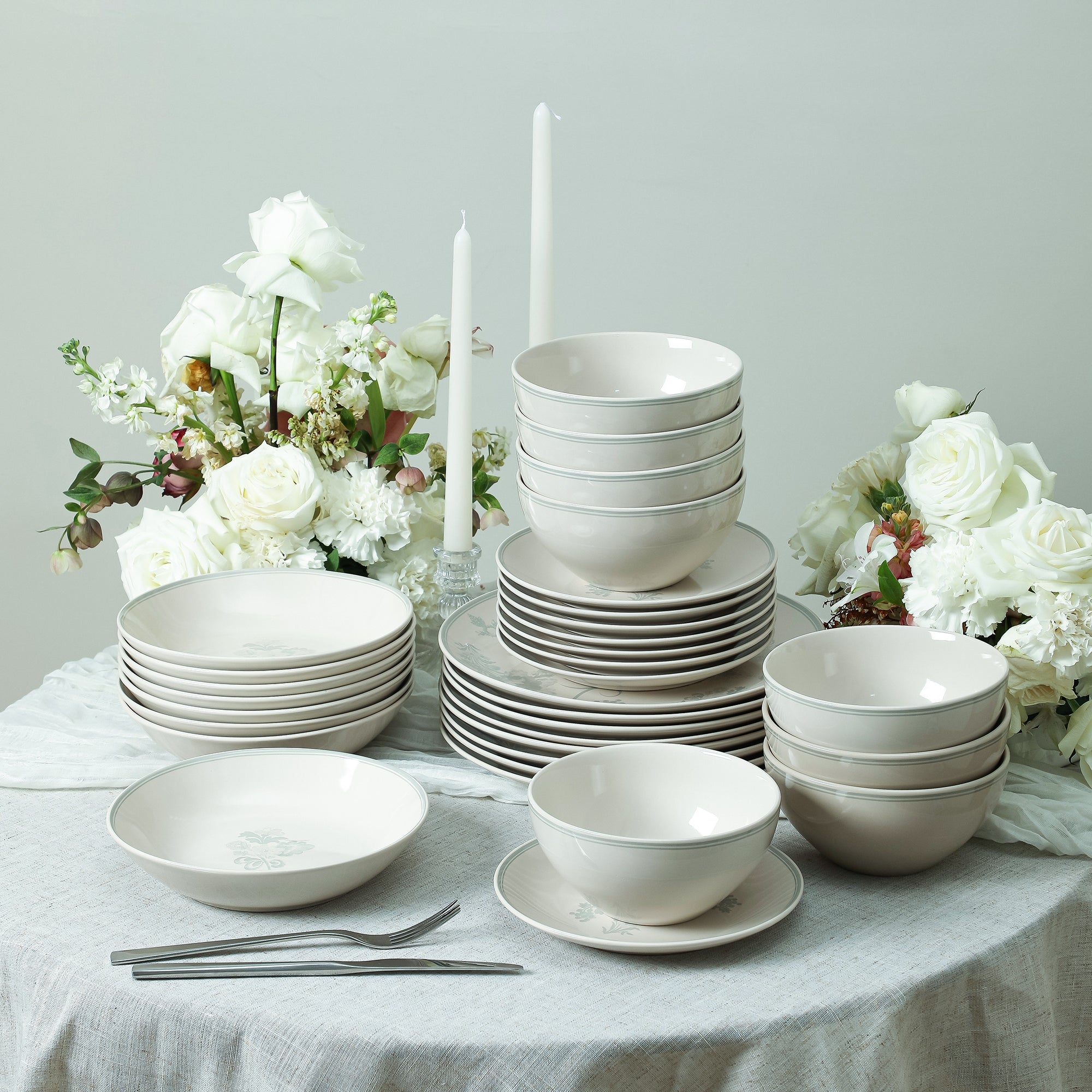 Opal Stoneware Dinnerware Set