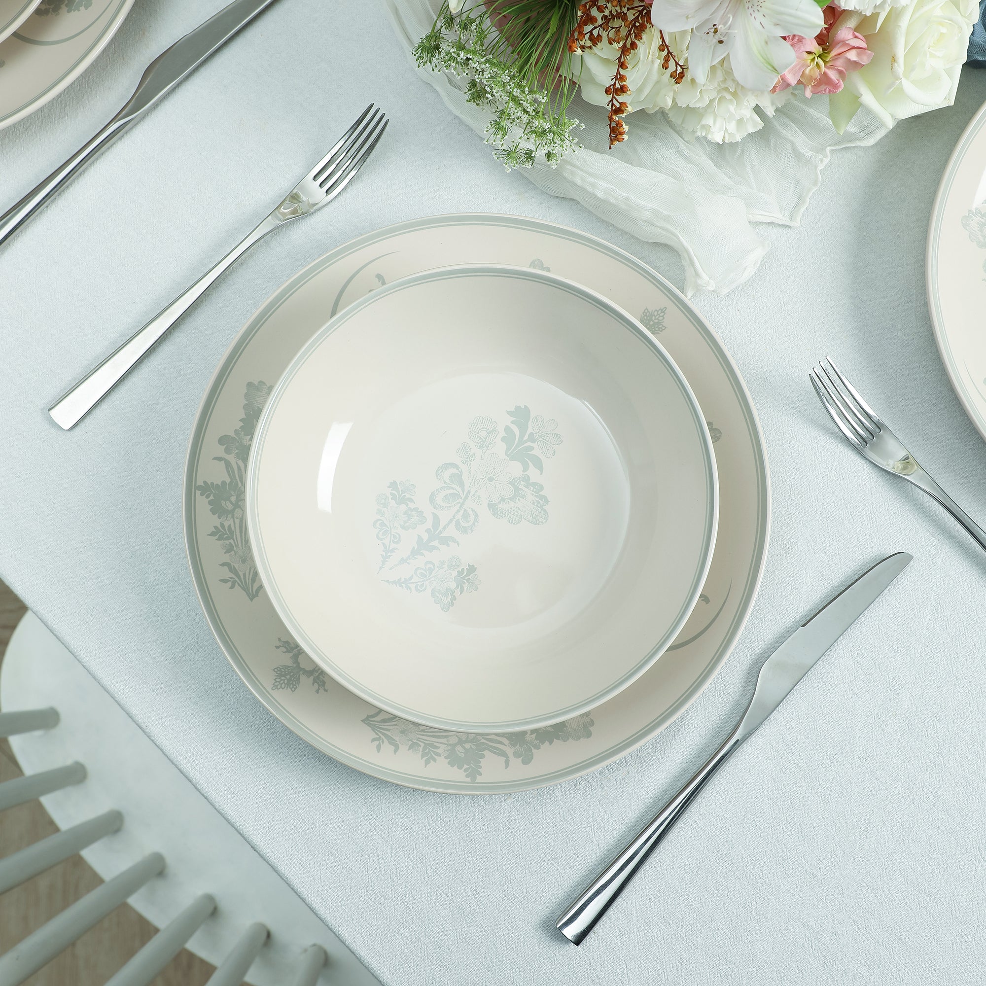 Opal Stoneware Dinnerware Set