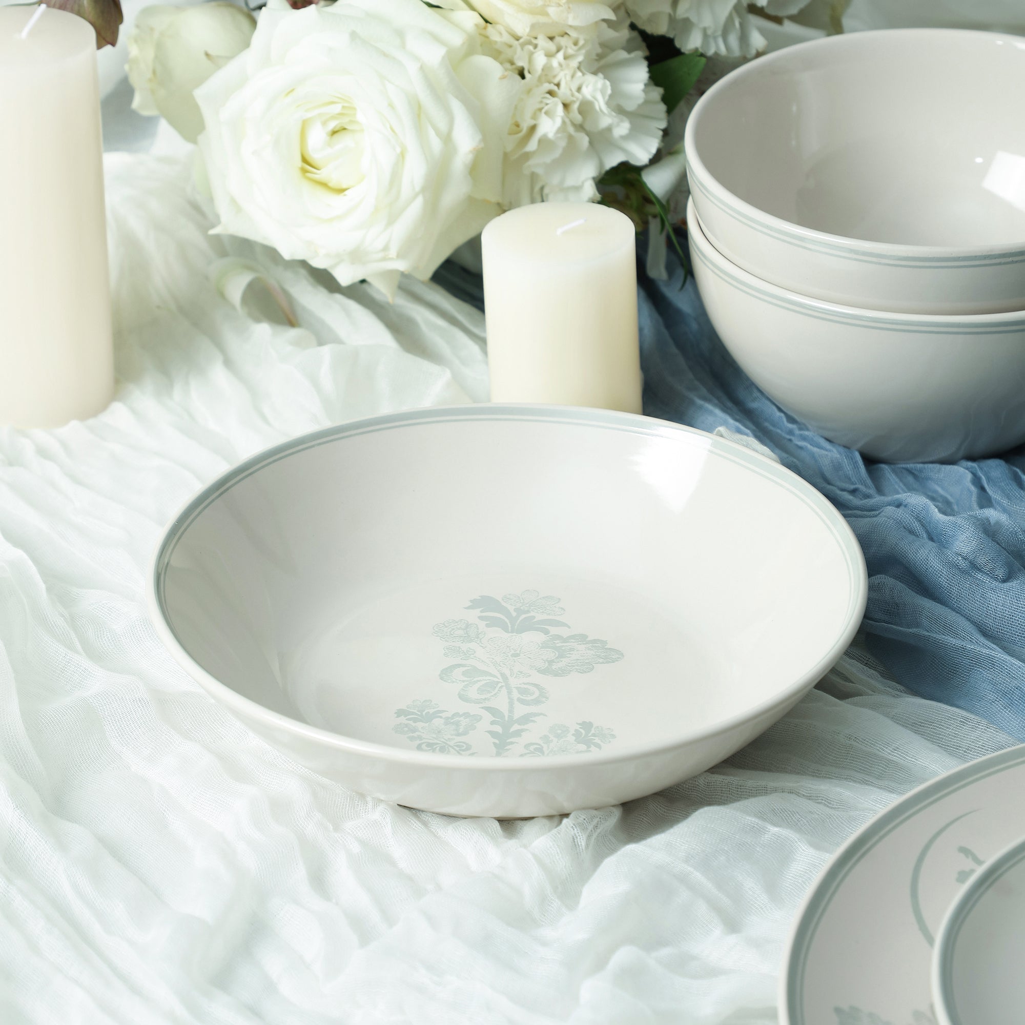 Opal Stoneware Dinnerware Set