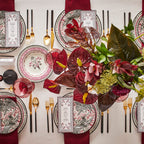 Marchesa Serengeti Porcelain Dinner Plate Set - Multicolored