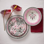 Marchesa Serengeti Porcelain Dinner Plate Set - Multicolored