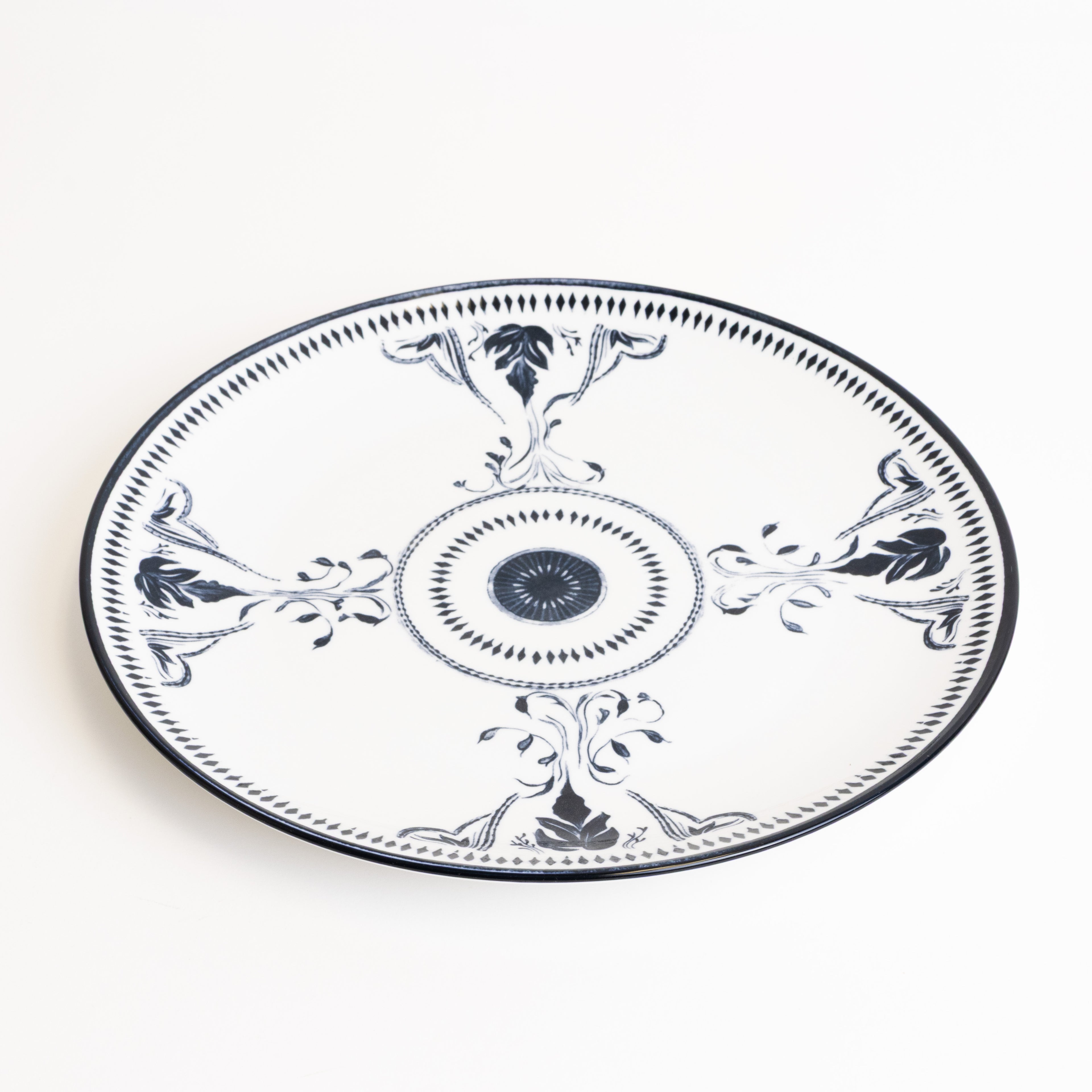 Bruges Porcelain Dinner Plate - Blue