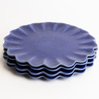 Dhalia Stoneware Dinner Plate - Blue