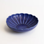 Dhalia Stoneware  Pasta Bowl - Blue