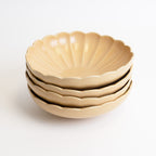 Dhalia Stoneware  Pasta Bowl - Camel