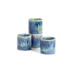 Hanami Stoneware Mug Set - Blue