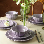 Phoenix Stoneware Dinnerware Set - Lilac