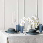 Elio Stoneware Dinnerware Set - Blue