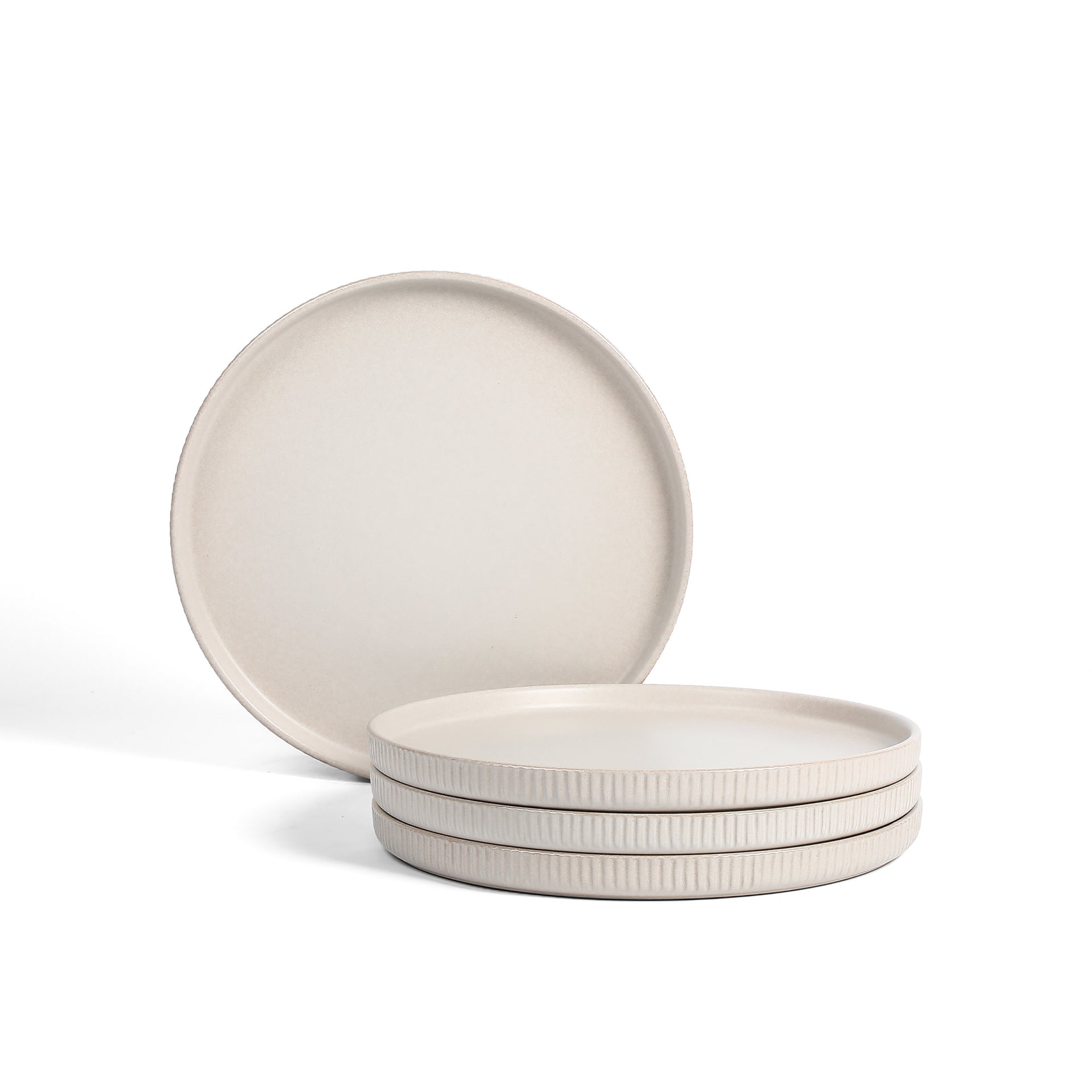 Haven Stoneware Dinner Plate - Beige - 4