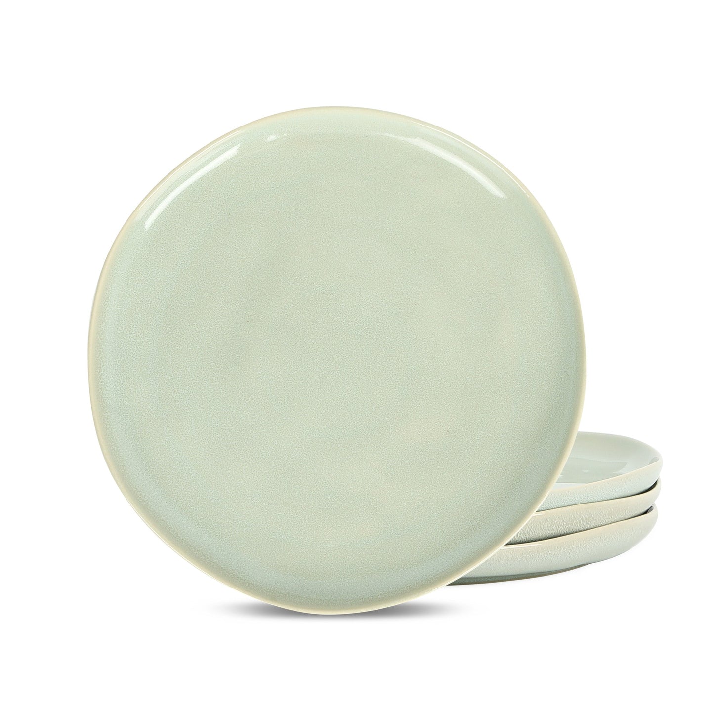 Mirella Stoneware Dinner Plate - Light Green