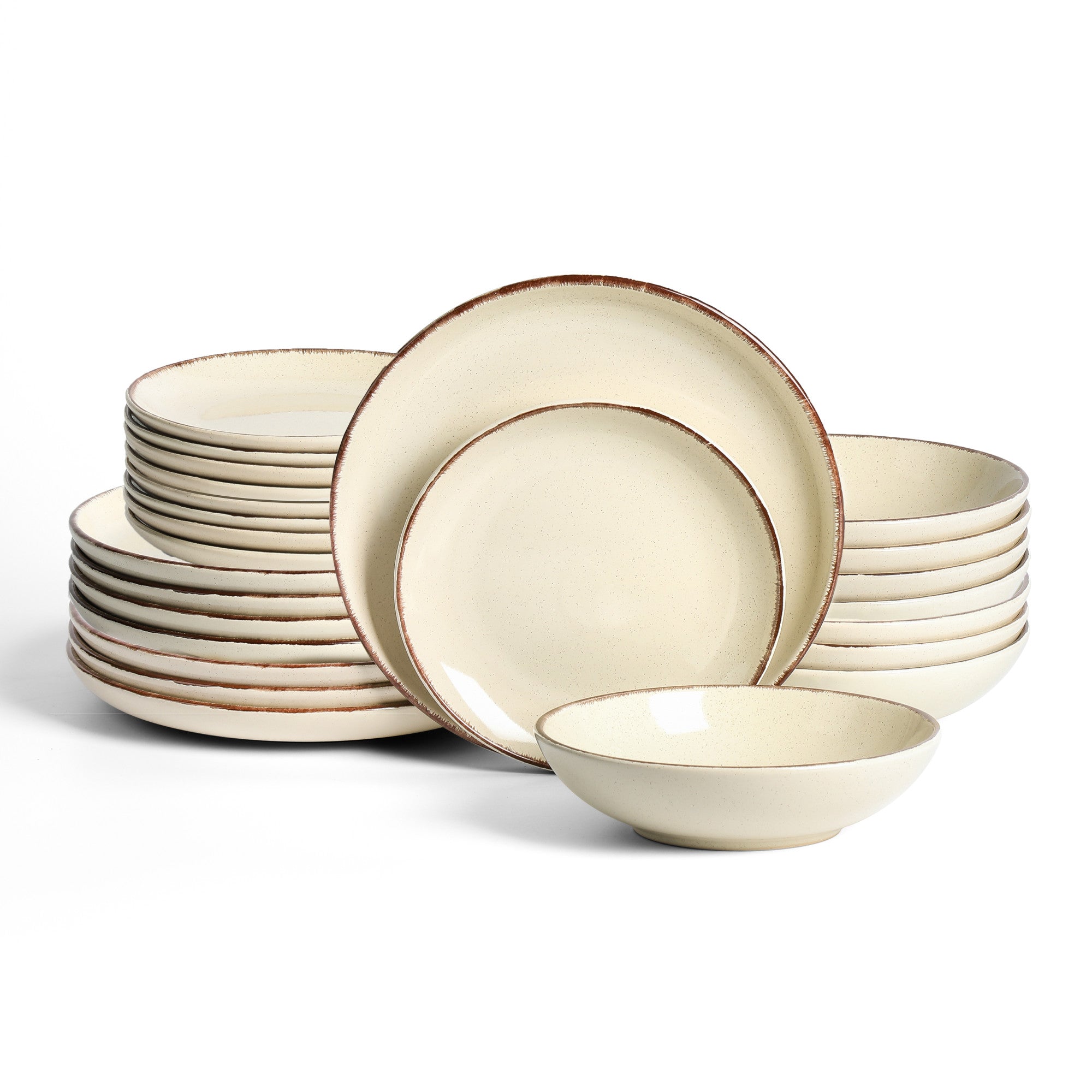 Heath Stoneware Dinnerware Set - Coffee