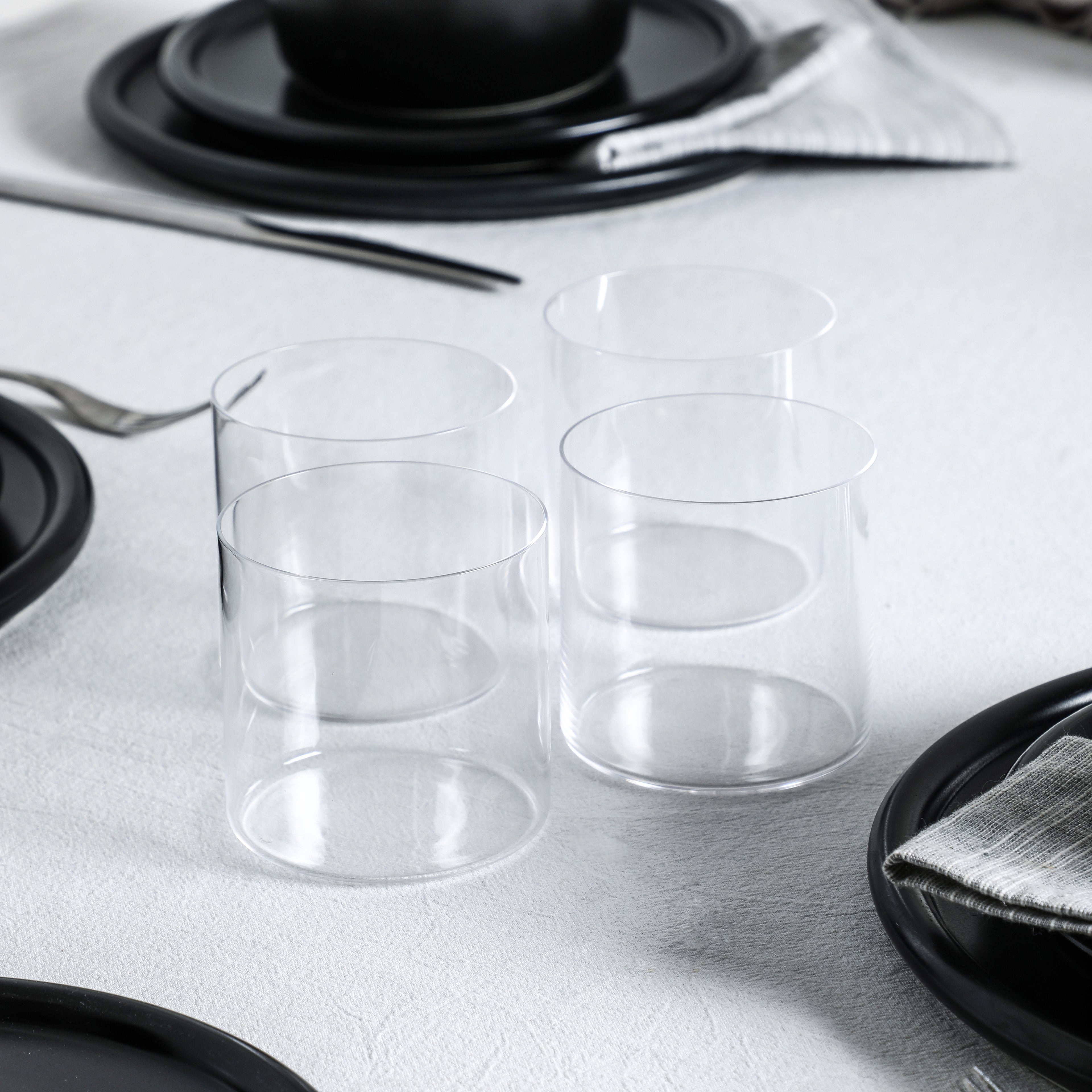 Eden Soda Lime Glass Glass Set - Clear