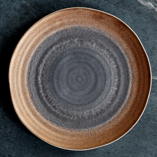 Akita Stoneware Dinner Plate - Copper