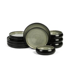 Lagoon Stoneware Dinnerware Set - Green