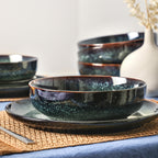 Remy Stoneware Dinnerware Set - Blue