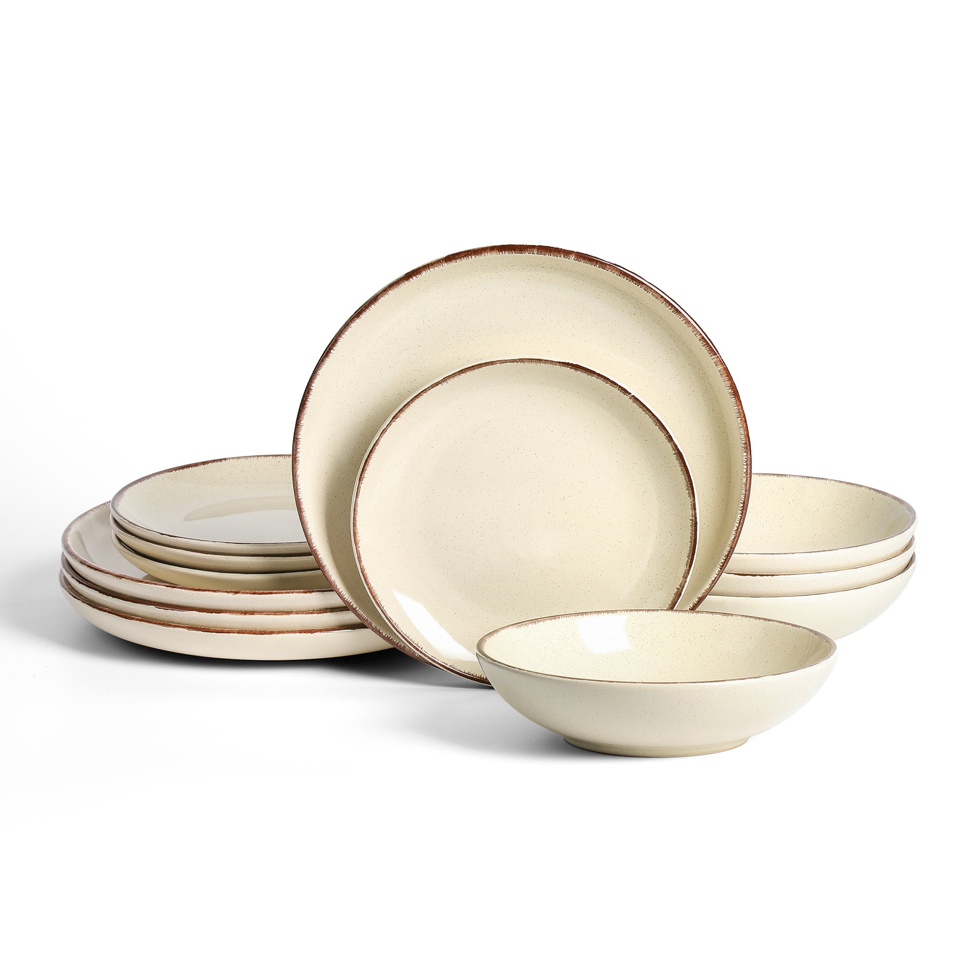 Heath Stoneware Dinnerware Set - Coffee