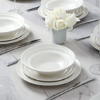 Celeste Stoneware Dinnerware Set - Beige