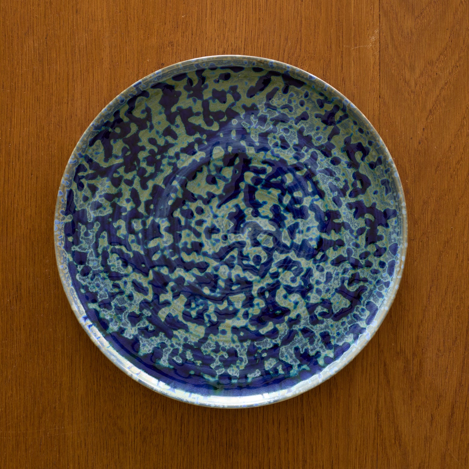Hanami Stoneware Dinner Plate Set - Blue
