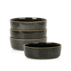 Eden Stoneware  Pasta Bowl - Charcoal Grey