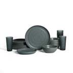 Elio Stoneware Dinnerware Set - Green