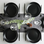 Logan Stoneware Bowl - Black