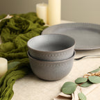 Comet Stoneware Bowl Set - Grey