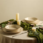 Comet Stoneware Pasta Bowl Set - Cream