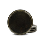 Eden Stoneware Salad Plate - Charcoal Grey