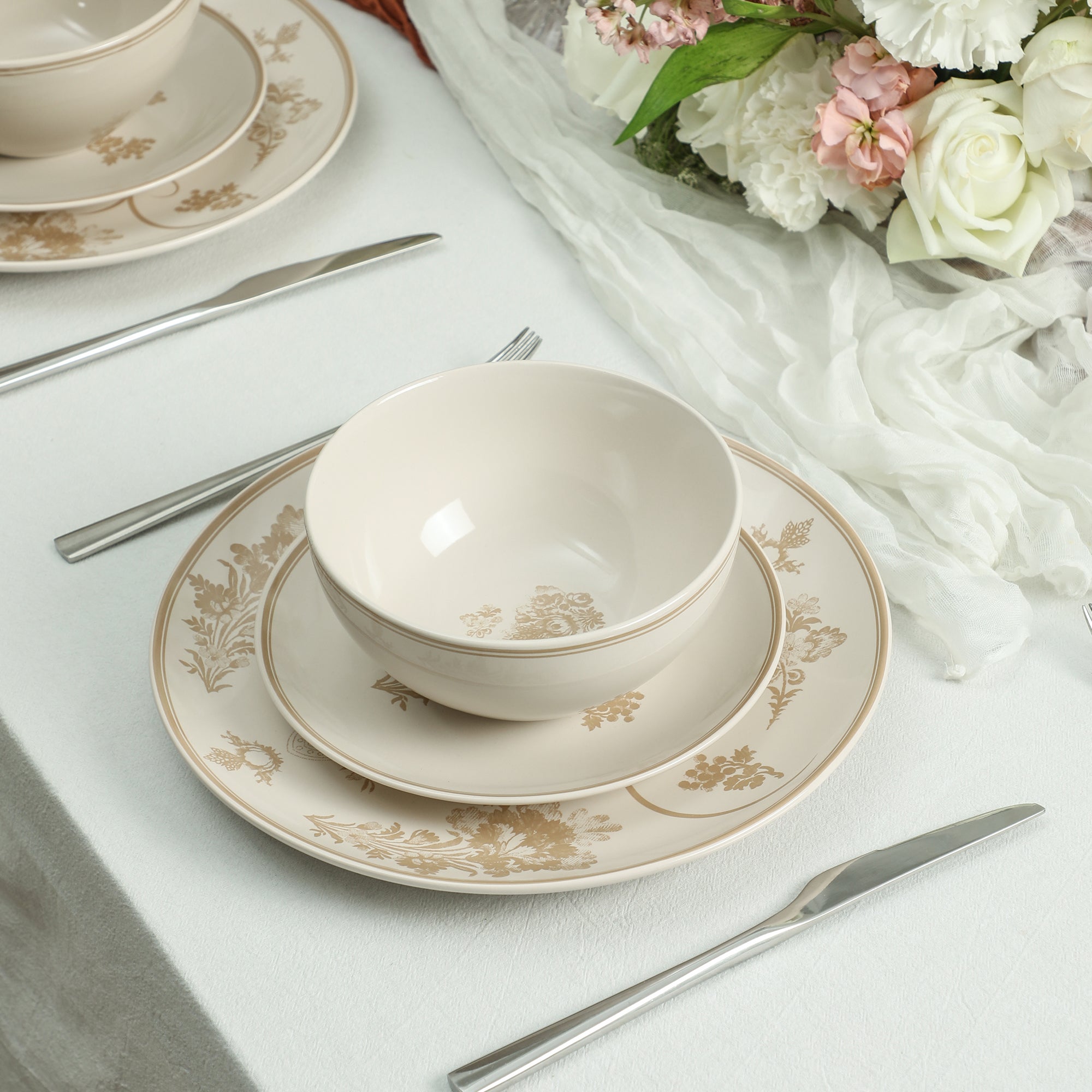 Opal Stoneware Dinnerware Set